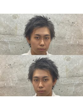 デフカッヅ 北千住(DEF CUTZ) スパイキーショート