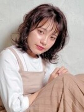 テーラヘアー 守谷店(TELA HAIR) ミディアムボブ×グレージュ【TELA HAIR 守谷】