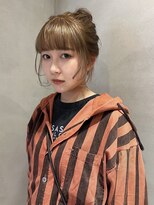 ペレ 梅田(PELE) 前髪/アンブレラカラー/こなれミディ/イメチェン/ウェーブパーマ