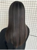 白髪ぼかしハイライト