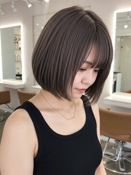 エル 新小岩(elu) 美髪/ワイドバング/レイヤーカット/くすみベージュ/新小岩駅