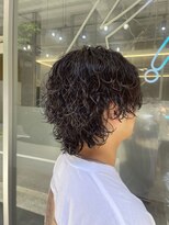 メンズサロン キング 梅田店(Men’s salon K!ng)&nbsp;波巻きツイストスパイラルパーマ/フェザーパーマ/眉毛/メンズ