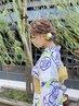 浴衣着付けのみ☆土日祝日のご予約はお電話でお願いします