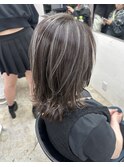 筋感しっかり目のハイライト