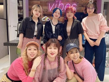 バイブス バイ ケンジ(vibes by KENJE)の写真/女性ならではの視点であなたの魅力を引き出します♪明るく親しみやすいスタイリストにお気軽にご相談下さい
