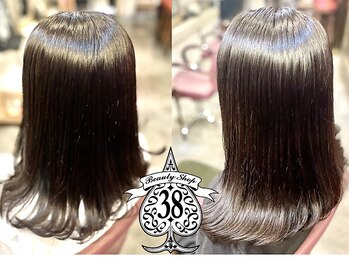 サーティエイト(38)の写真/長年のコンプレックスだったくせ毛がイヤじゃなくなる洗練されたカットが大好評♪朝のスタイリングが楽に★