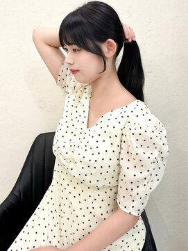 セルカ 新宿(CERCA) 新宿韓国風大人可愛い前髪顔まわりおくれ毛