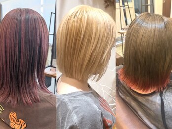 ビズヘアー グランバース(bisou hair grandbase)の写真/トレンド～定番まで、似合わせ×最旬カラーであなたの理想の色を叶えます♪ツヤ,透明感や色持ちの良さも◎