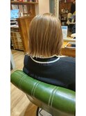 切りっぱなしボブ