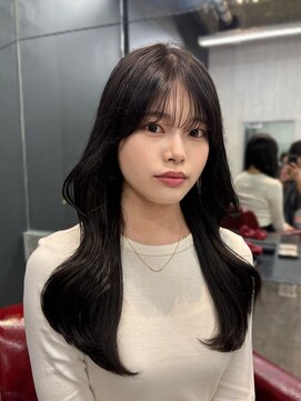 ルース(RUTH) 韓国ヘア レイヤーカット 前髪カット ロングヘア