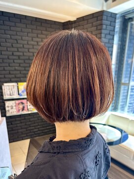 ヘアーアンドカラー ルジャルダン 葛西店(le jardin) 丸みボブ
