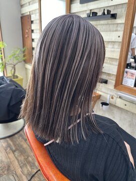 ラウラアンドロー(LAURA&RO) ミルクティーベージュダブルカラーインナーカラーケアブリーチ