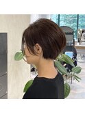 大人ショートボブ/秋スタイル