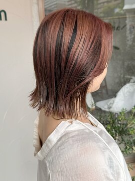 カーム(calm) 黒髪/クラゲヘアー/オリーブグレー/小顔/ココアベージュ/鹿島田