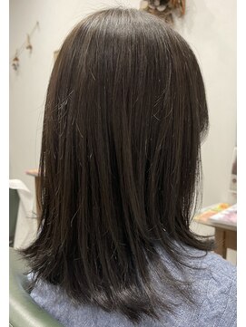 透明感◎ くすみベージュカラー