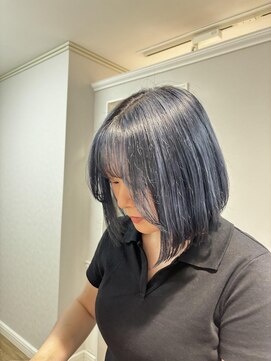 アオ(AO。) ブルーブラック/ダークカラー/ハイトーンカラー/トーンダウン