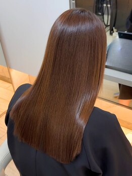 シゲ 自由が丘店(SHIGE)の写真/豊富なカラーバリエーションから選べるのが嬉しい☆ダメージレスで繰り返し染めても綺麗な髪がつづく…♪