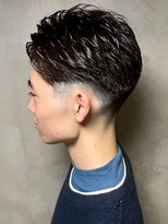 ディスイズバーバーサード(THIS IS BARBER 3rd)&nbsp;アップバング 爽やか 束感ショート 刈り上げ ツーブロック