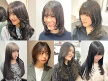 アオ(AO。)の雰囲気（ボブ～ロングまでレイヤーカットで魅力を引き出します）