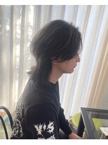 ココロヘアー ウィル 半田山店(Cocolo hair Will) ミディウルフ×ハイライトカラー