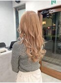 ミルクティーベージュ×レイヤーカット