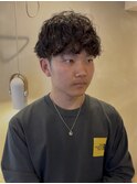 スパイラルパーマ/メンズパーマ/波巻/マッシュ/波巻きスパイラル