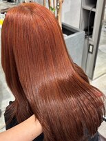 ニーノバイヘアーカラートウキョウ(nino by HAIR COLOR TOKYO)&nbsp;暖色系ポピーイルミナカラー【盛岡/高品質ヘアカラー専門店】