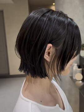 サンド 池袋 2nd(sand) 暗髪でも軽く!レイヤーボブ