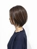 【HOMEケア付】カット+白髪染め高級オーガニックカラー+リセッター¥16900