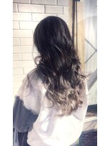 ノマニカ バイ ルレーヴ 池田店(noma-nika by Le reve)&nbsp;透明感グレージュ×韓国風ロングレイヤー