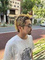 アーカイブトウキョウ 東京駅グランスタ八重洲店(Archive Tokyo)&nbsp;東京駅/八重洲/理容室/メンズサロン/金髪/スパイキーショート