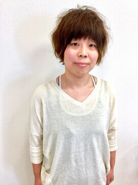 ヘアー キュート(hair CUtE) コットンみたいにフワフワなショートレイヤー！