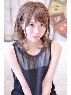 メイズ(MAZE) セミウェットなカチューシャ風アレンジ【メイズ・鍛原志行】