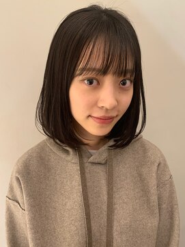 テトラ バイ ネオリーブ 横浜西口店(tetra by neolive) 朝楽スタイリング5分大人かわいいナチュラルワンカールボブ