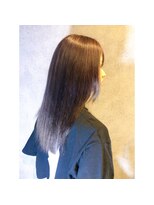 ヘアサロンエムフィス 池袋東口(HAIR SALON M Fe's)&nbsp;外ハネボブ/アッシュブラウン/ネオウルフ/デザインカラー