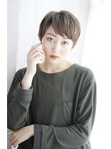 ウェット束感ショート