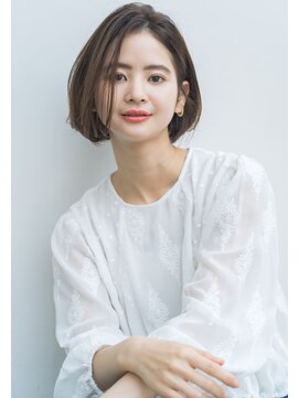 アンアミ オモテサンドウ(Un ami omotesando) 【Ｕｎａｍｉ】長め前髪でお洒落な大人ボブ　工藤　由佳