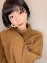 カームリーヘアー(calmLY HAIR) 前髪/アンブレラカラー/こなれミディ/イメチェン/ウェーブパーマ