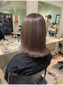 ミルクティーベージュ　ヘアカラー　【池袋】
