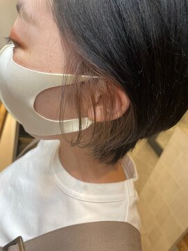 ヴィーヴォ 天六店(VIVO) 【VIVO】池田晃久  ショートヘア インナーカラーベージュ ボブ