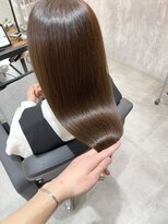 ジーナ 船橋(Zina)&nbsp;大人かわいい20代30代40代小顔ショコラベージュ１Zina船橋