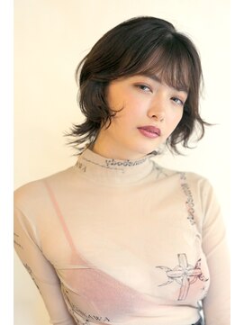 マグノリア(MAGNOLIA) 横顔美人なマッシュショートウルフヘア