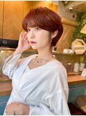 Lond fleur小泉 マッシュショート×耳掛けショート