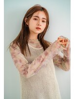 ローウェ 京都四条河原町(Louwe)&nbsp;アッシュベージュ×ロングヘア×髪質改善×韓国×京都四条河原町