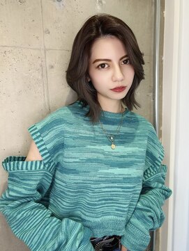 リリー(Lilley) 【lilley 稲永麻衣】韓国ヘア+顔周りカット 天神/今泉