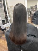 髪質改善トリートメントで艶髪に