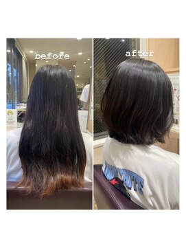 レーブバイファースト(reve by first) 外ハネボブ