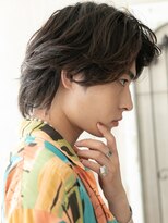 モッズヘア メン 南越谷南口店(mod's hair men) アースカラーかき上げカルマパーマショートF南越谷