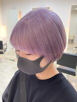 タイドヘアー 高槻2号店(TIDE HAIR)&nbsp;【ペール系】ホワイトパープル