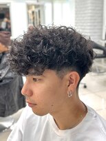 テクト バイアッシュ 吉祥寺店(Tect by Ash) スペインカールスパイラルパーマツーブロック刈り上げフェード